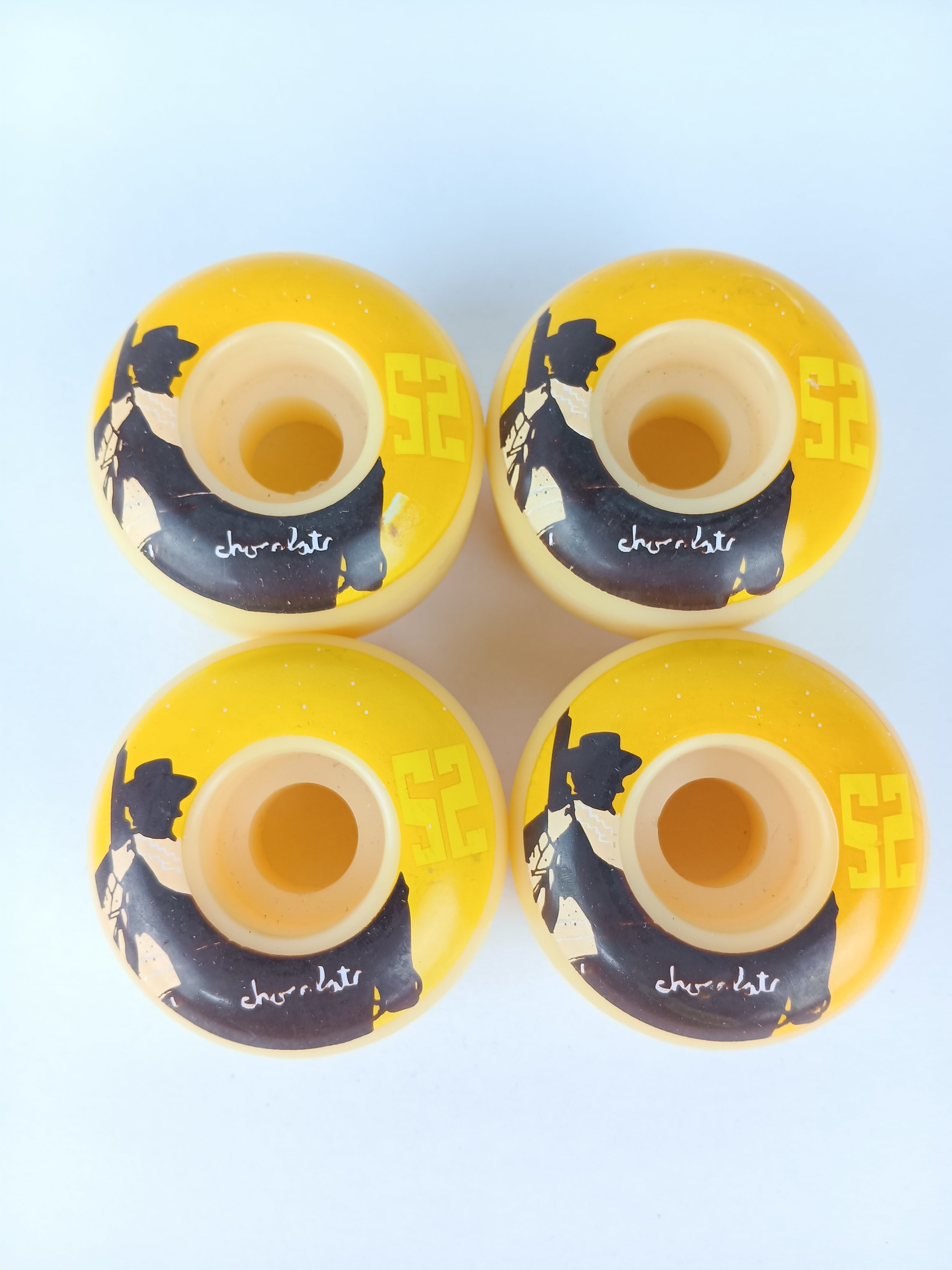 Chocolate Orange Tan Size 50MM Vintage NOS Wheels – western-skate-co