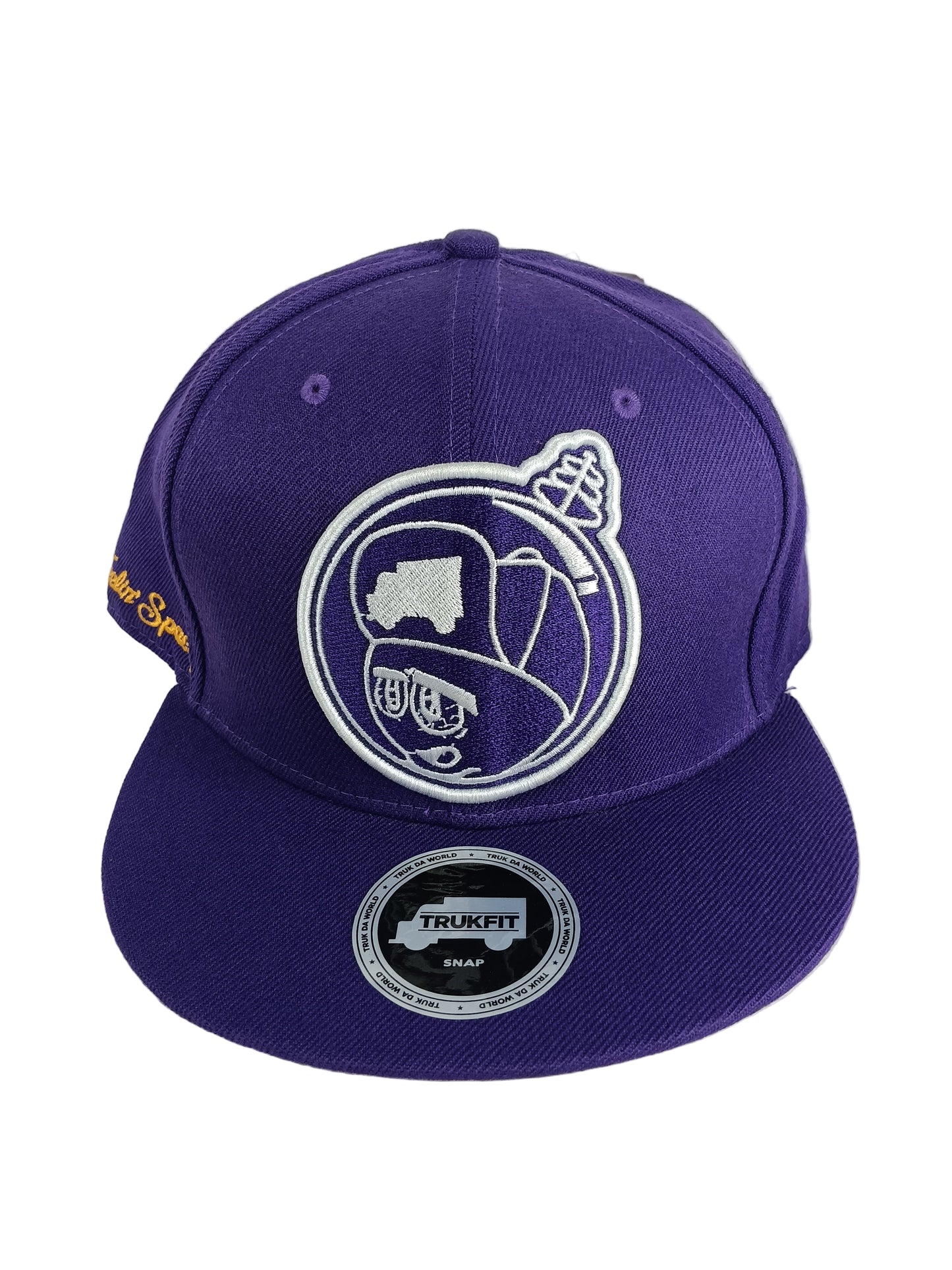 Trukfit TRUKFIT Feelin' Spacey Lil Wayne Purple Gold Silver One Size 8 1/8 62cm XXL Vintage Fitted Hat