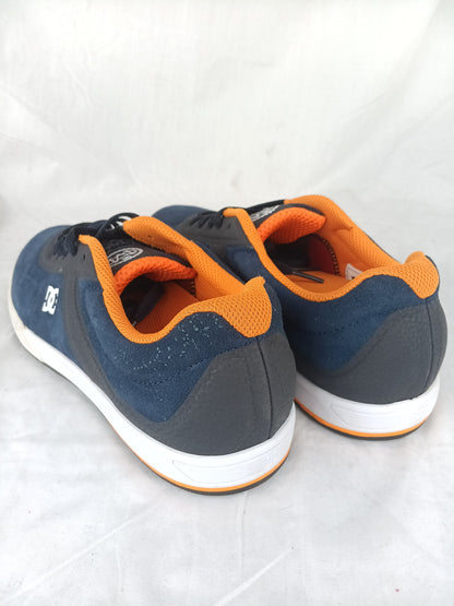 DC Mike Mo Capaldi Navy Grey Orange US Mens Size 10.5 Shoes