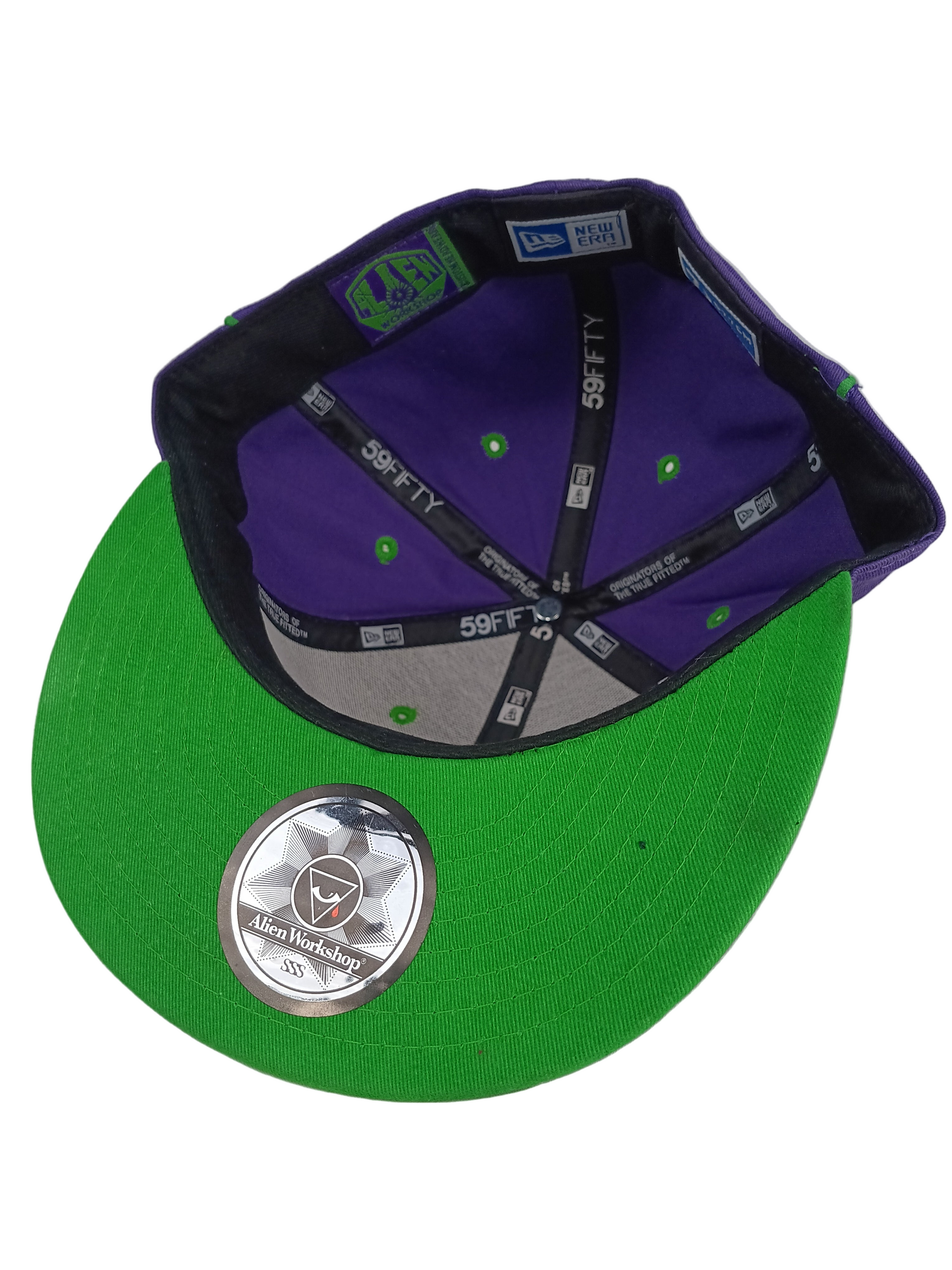 Alien Workshop X New Era Dinosaur Jr Purple Green Size 7 1/4 57.7