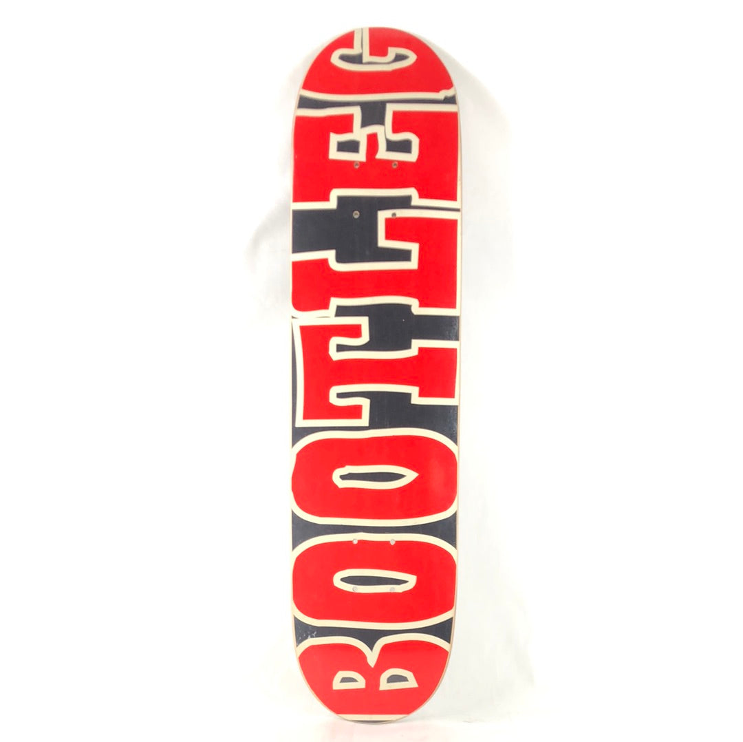 Bootleg Team Graphic Black Red Size 7.5" Skateboard Deck