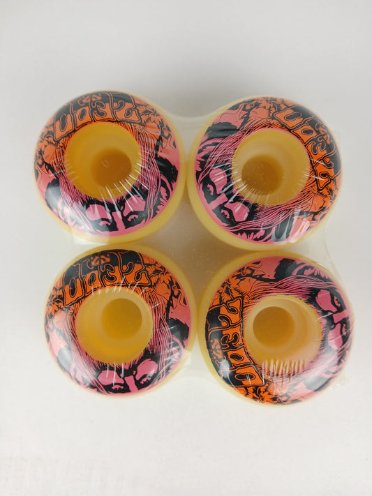 Zero Savior Orange Pink Black Size 52MM Vintage NOS Wheels
