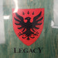 Legacy Team Bird Black White Red Size 7.625" Vintage NOS Deck