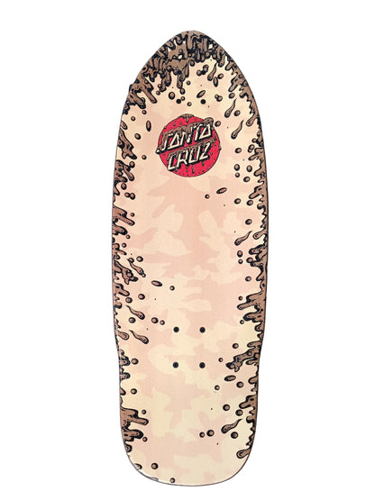 Santa Cruz 4 X 4 Dirty Tan Brown Red Multi Size 9.9" Vintage Cruiser Complete