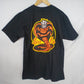 Spitfire Burn Fast Burn Hard No Mercy Black Yellow Mens Size Medium S/s Shirt