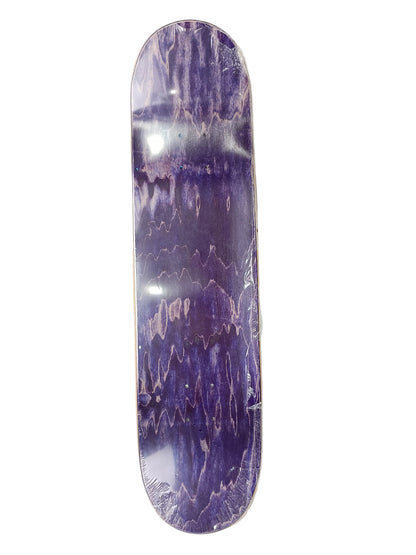Hosoi Skateboards Christian Hosoi Autographed Abstract Faces Art By Mark Gonzales Green Purple Multi Size 8.06 Vintage NOS Deck