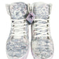 Supra Chad Muska Skytop Decade Layers White Pink Multi US Mens Size 9.0" Vintage Shoes