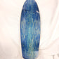 Bulldog Skates BDS Quadplane Q12 Wes Humpston Natural Woodgrain Blue Red Size 12.0" Vintage NOS Longboard Deck