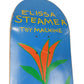 Toy Machine Elissa Steamer Autographed Debut Pro Model Circle Of Life Signature Orange Blue Color Size 8.1" Vintage NOS Deck 1998