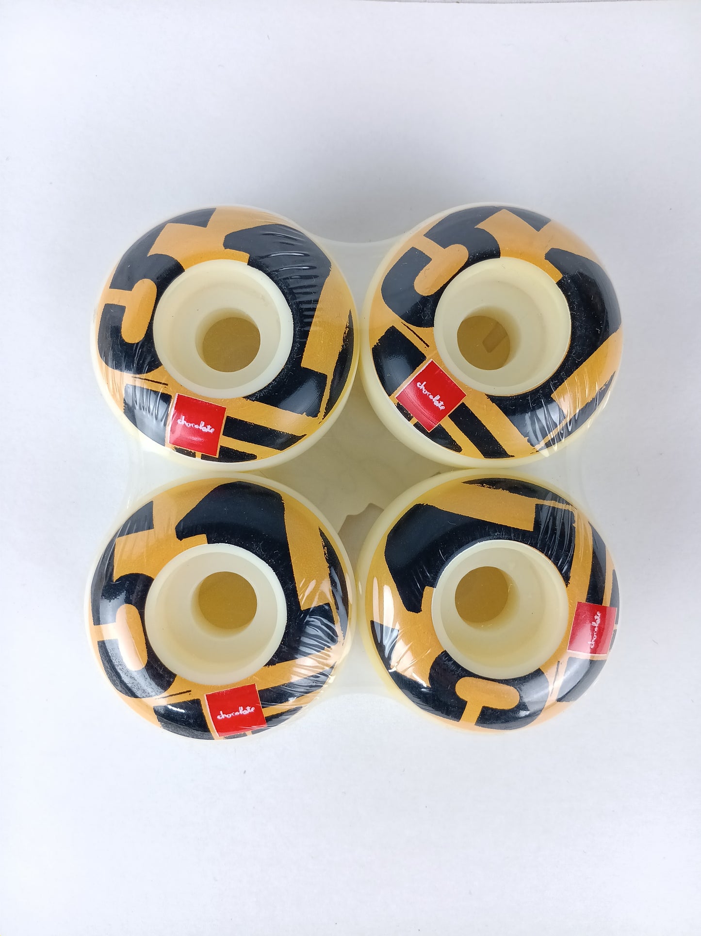 Chocolate Orange Black Bold 51MM Vintage NOS Wheels