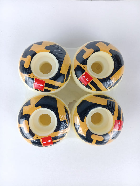 Chocolate Orange Black Bold 51MM Vintage NOS Wheels