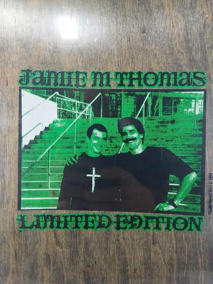 Zero Jamie Thomas Smith Grind Limited Edition Black Green White Size 8.125" Vintage NOS Deck