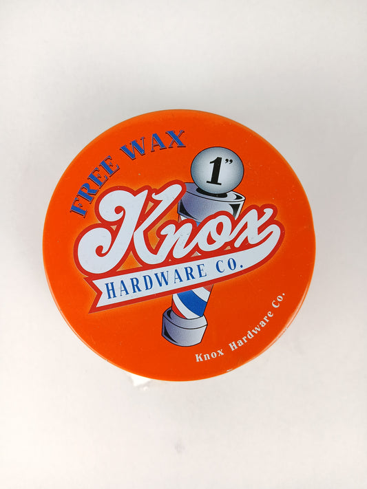 Knox Hardware Co. Old Skool Shave Tin With 1" Inch Hardware &amp; Wax