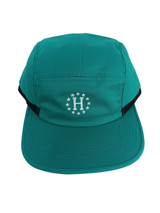 HUF Customade 14 star Turquoise Silver Black One Size Fits All Vintage 5 Panel Mesh Lined Strapback Hat
