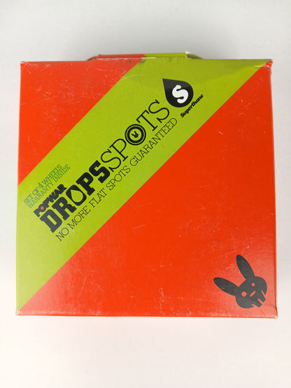 Popwar Drops Spots Blue White Purple Size 50MM Flatspot Resistant Wheels With Original Box