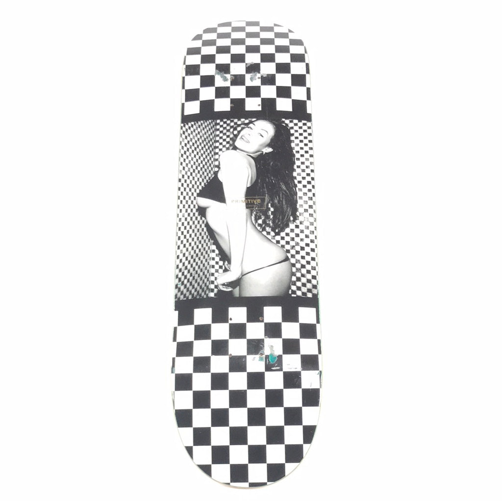 Primitive Back And White Prism Series shops Skateboard