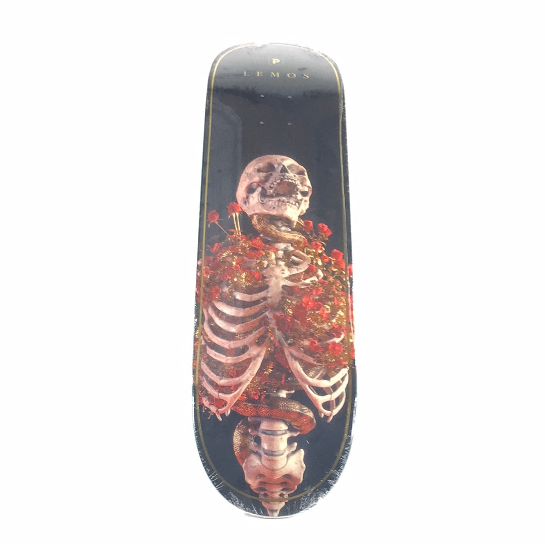 Primitive Tiago Lemos Skeleton Black 8.5 Skateboard Deck