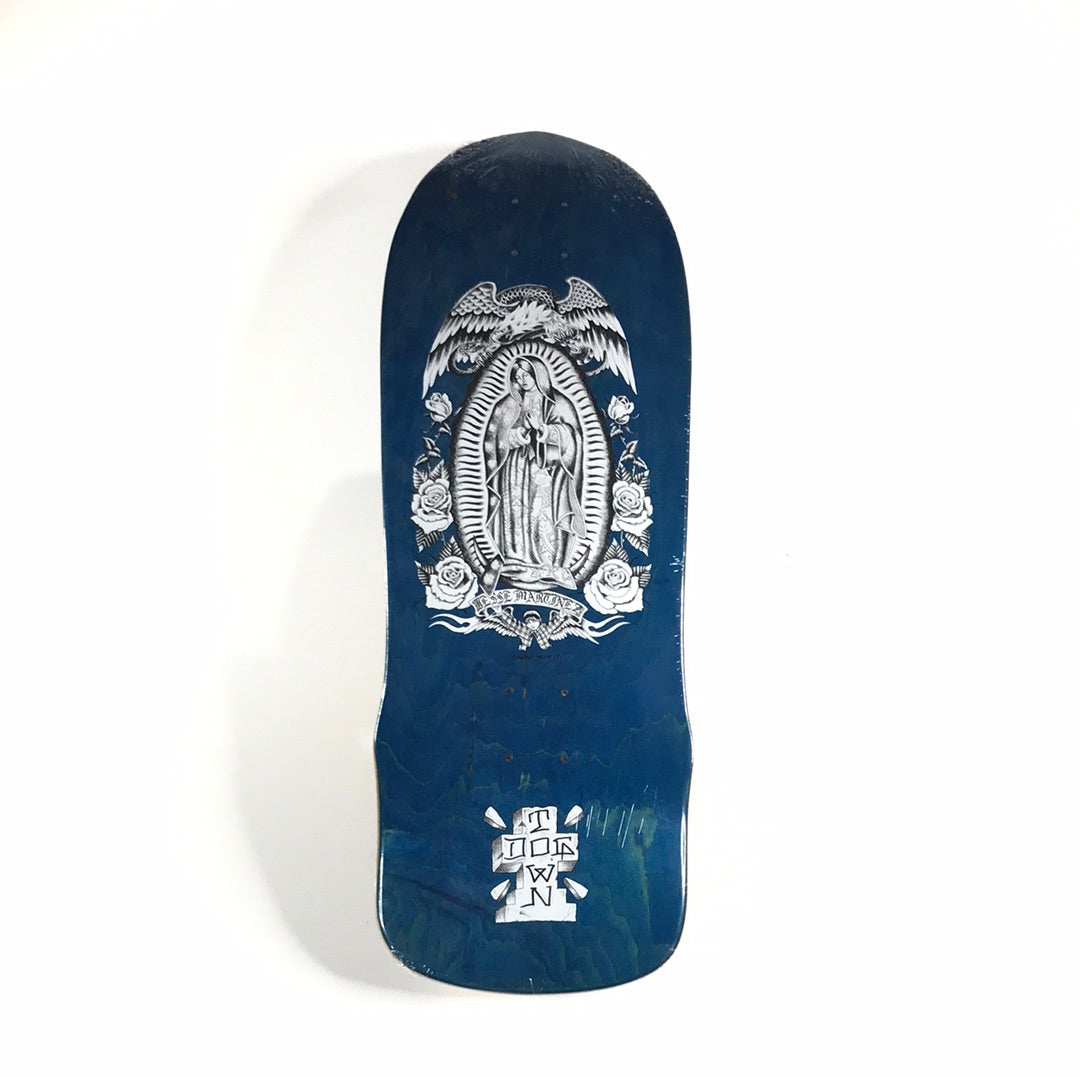 Dogtown Jesse Martinez Lady of Guadalupe Blue 10‚Äù Skateboard Deck