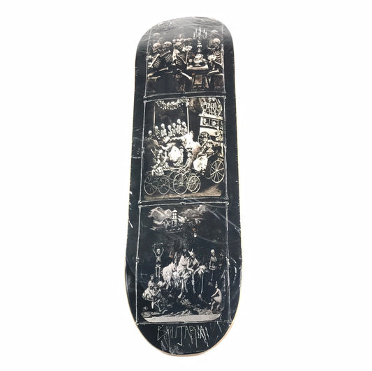 Brujaria Team Skeleton Family Black 8.5 Skateboards deck