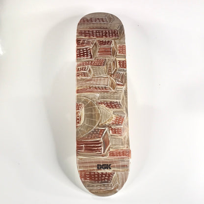 DGK Hand Painted City Signed 7.8 Skateboard Deck