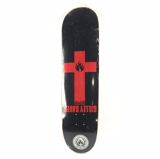 Black Label Ben Gilley Classic Cross 2005 Red/Black 8" Skateboard Deck