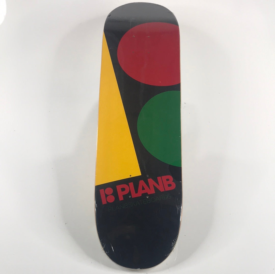 Plan B Team Classic Logo Multi 8.5 Skateboard Deck