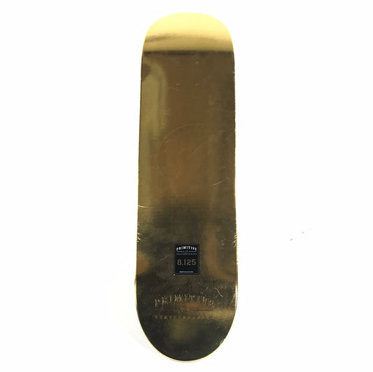 Primitive Team OG Logo Gold 8.125'' Vintage NOS Deck