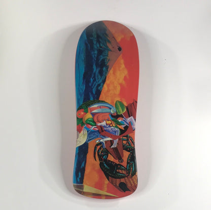 The Mars Volta Collage Red 10" Skateboard Deck