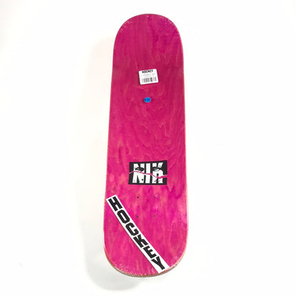 Hockey Nik Stain Fire Ball Red/Black 8.25 Skateboard Deck