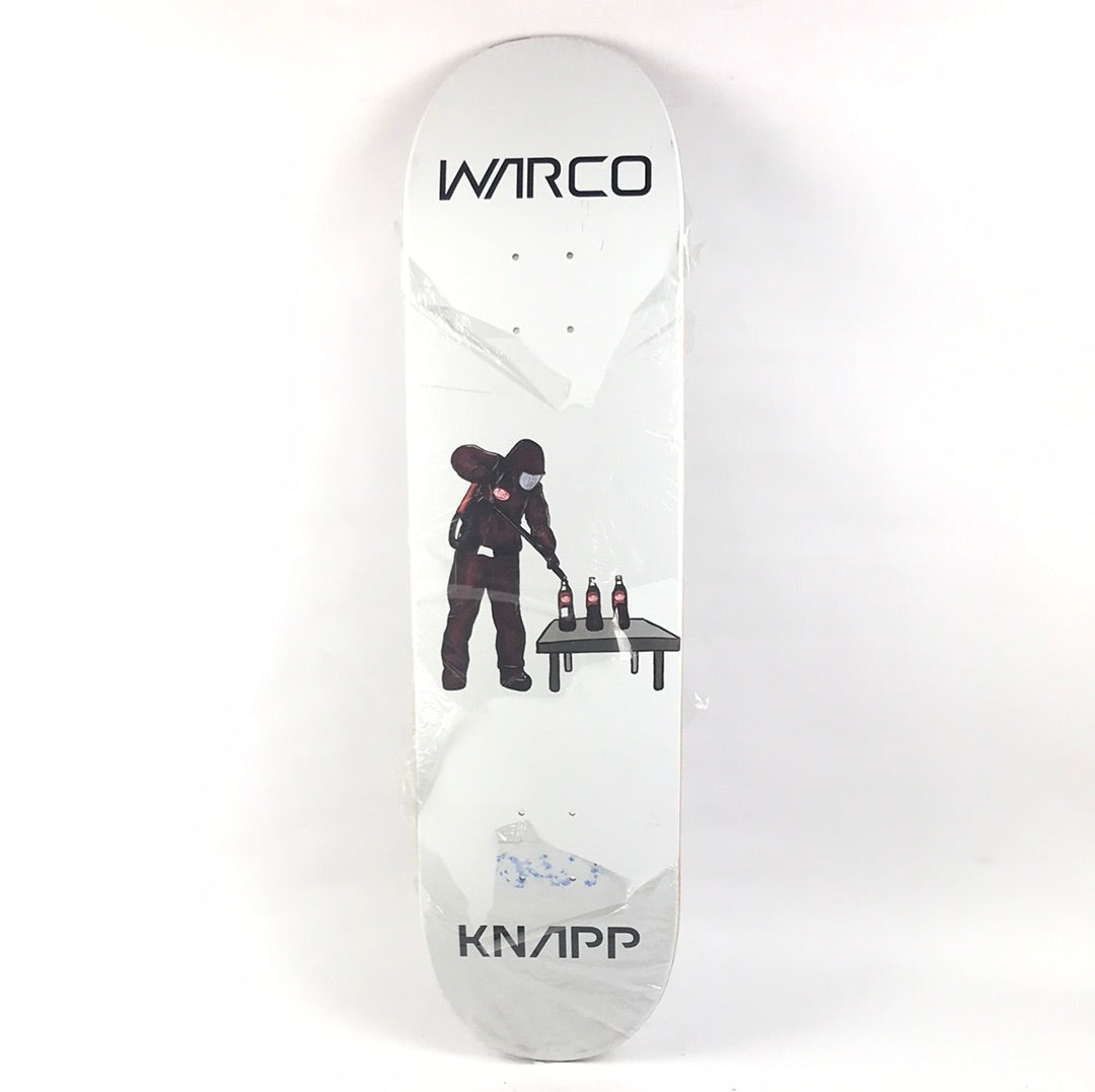 Warco Knapp Dr. Warco White 8.3" Skateboard Deck