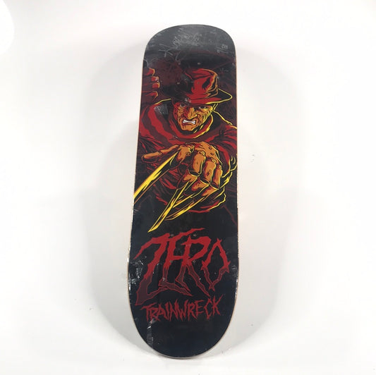 Zero Trainwreck Alex Gall Freddy Kruger Signed & Numbered Multi 8.0 Skateboard Deck