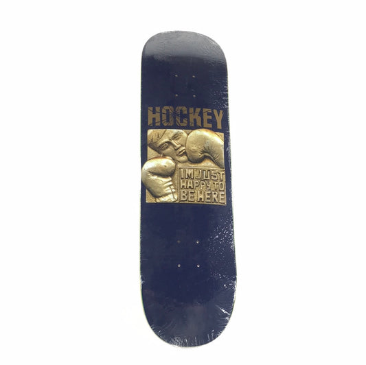 Hockey John Fitzgerald Happy To Be Here Blue 8.25 Skateboard Deck