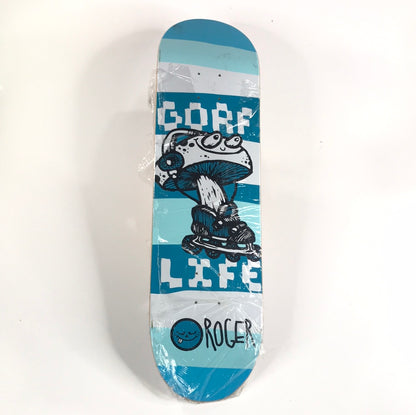 Roger Team Mushroom Blue 8.0 Skateboard Deck