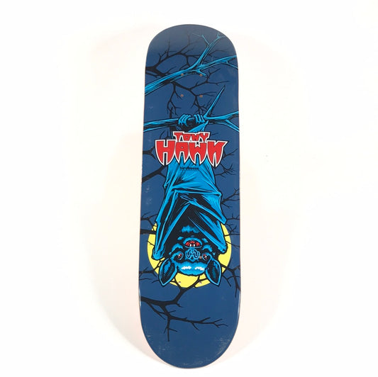 Birdhouse Tony Hawk Vampire Bat Blue 8.375 Skateboard Deck