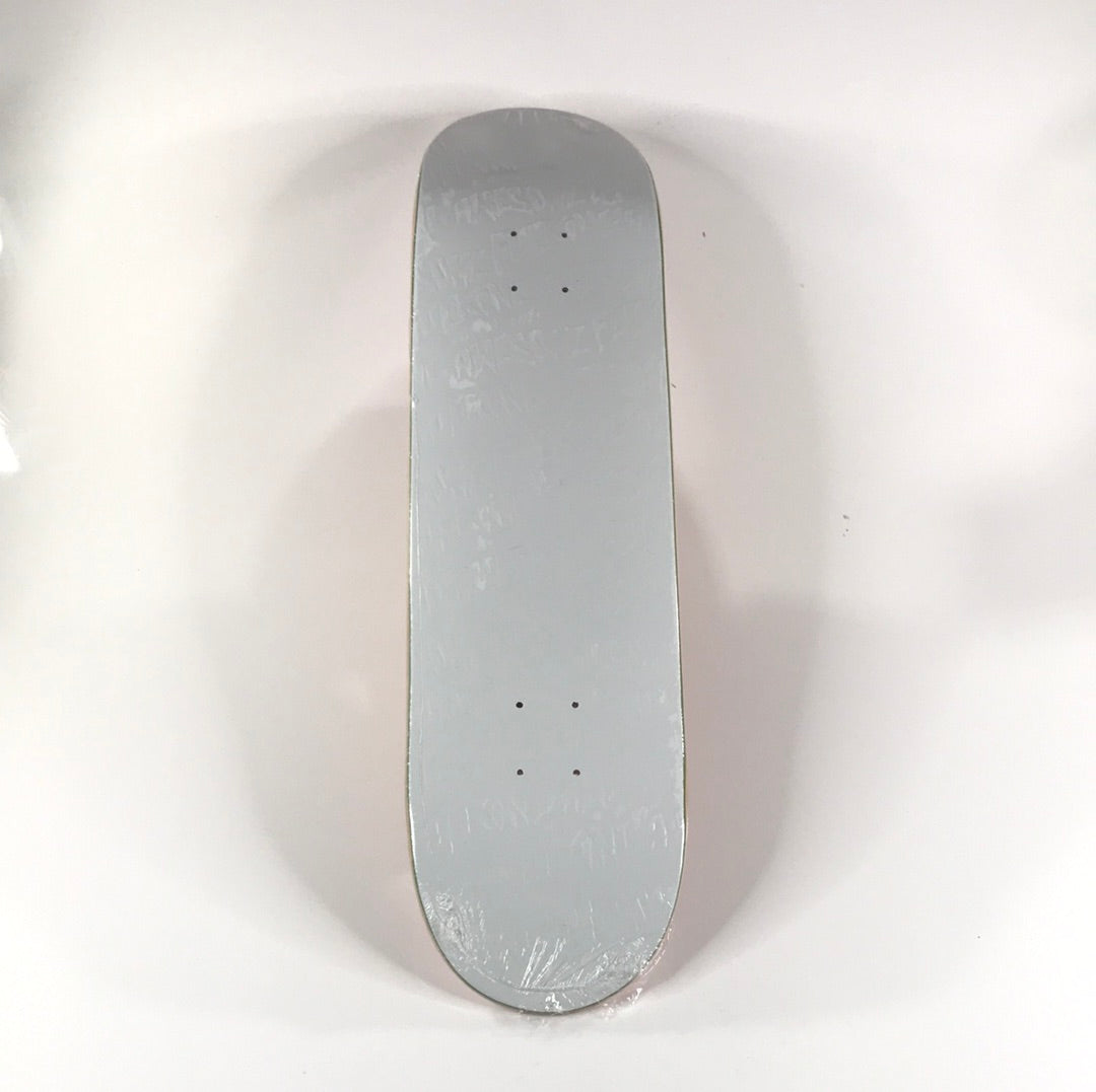 Fucking Awesome Team Stamp Embossed White 8.25 Skateboard Deck