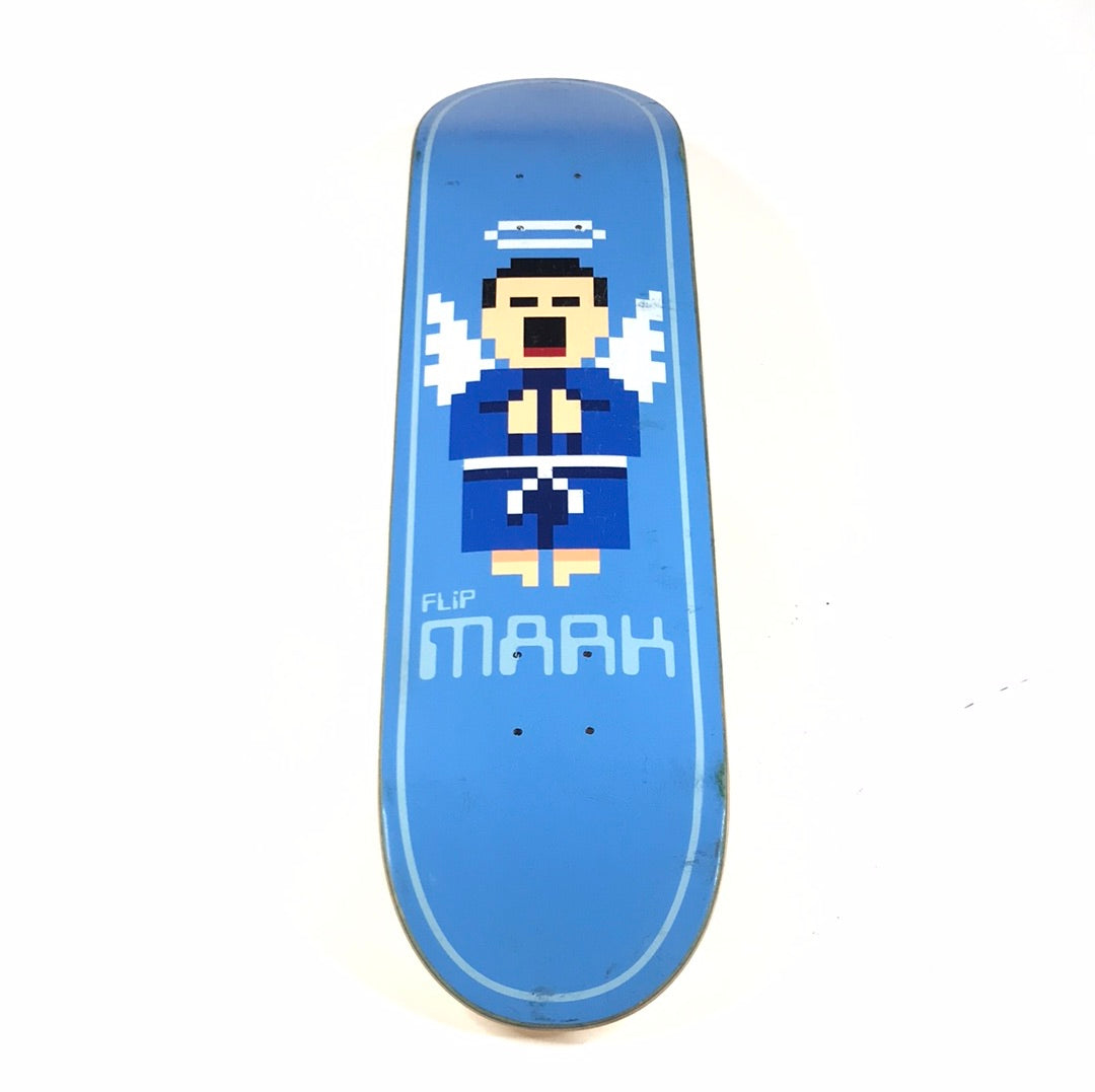 Flip Mark Appleyard Pixelated Angel Light Blue 8" Skateboard Deck