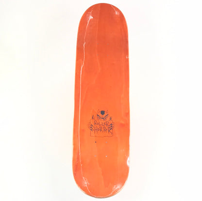 Roller Horror Team Bloody Hand Slap Orange 8.5 Skateboard deck
