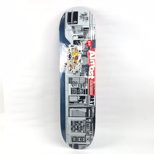 Almost Rodney Mullen Skate Shop Blue 8.0‚Äù Skateboard Deck