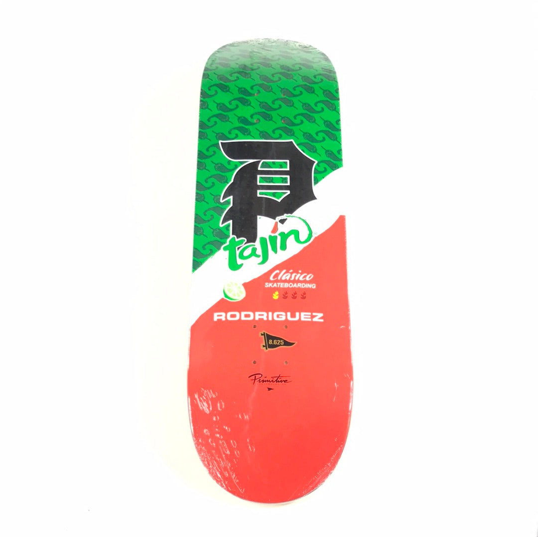 Primitive Paul "P-Rod" Rodriguez Tajin Red/Green 8.625" Skateboard Deck