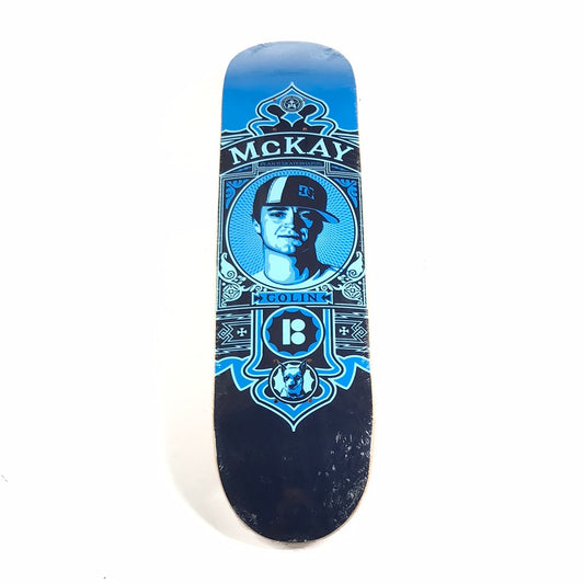 Plan B Colin McKay Portrait Blue 7.75" Skateboard Deck