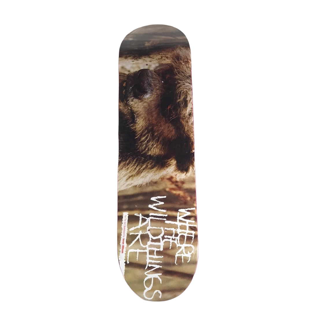 Girl Jeron Wilson Where the Wild Things Are Brown 7 3/4 Skateboard Deck
