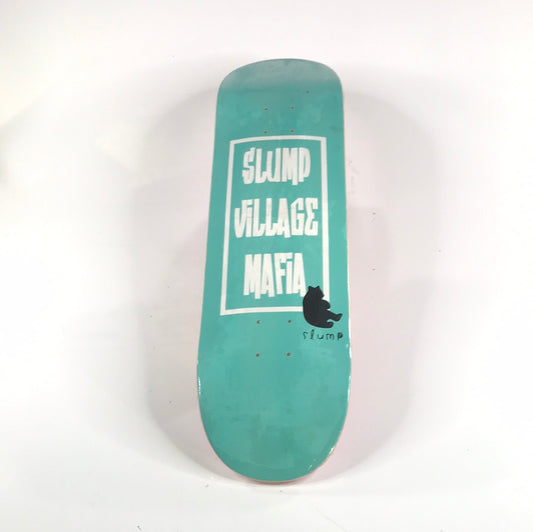 Slump Team Village Mafia Blue 8.25 Skateboard Deck