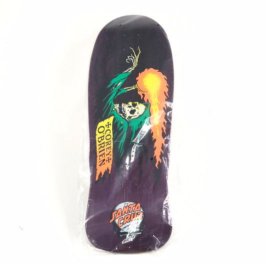 Santa Cruz Corey O'brien Reaper Fireball Purple 9.85" Skateboard Deck