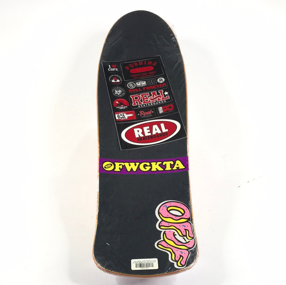 Real Odd Future OFWGKTA Teal/Purple 9" Skateboard Deck