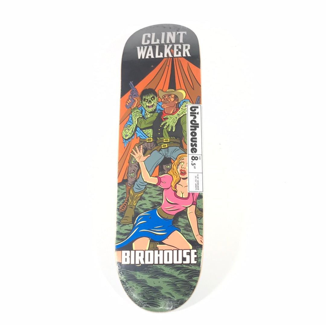 Birdhouse Clint Walker Mexipulp Assorted Colors 8.5 Skateboard Deck
