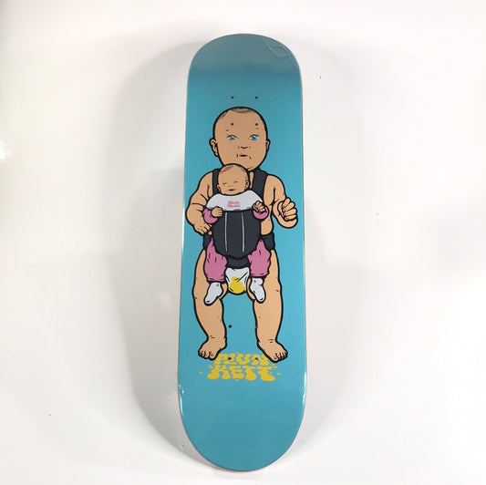 Skate Mental Dan Plunkett Big Baby Blue 8 Skateboard Deck