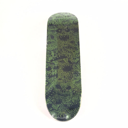 Baker Team Monsters Green 8.25 Skateboard Deck