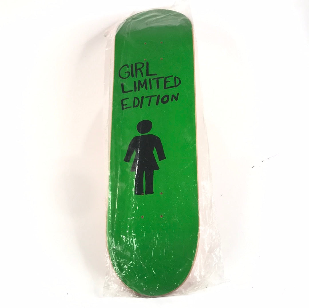 Girl Basic Limited Edition Green 8" Skateboard Deck