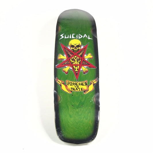 Suicidal Skates Possesed To Skate Green 8.75” Skateboard Deck