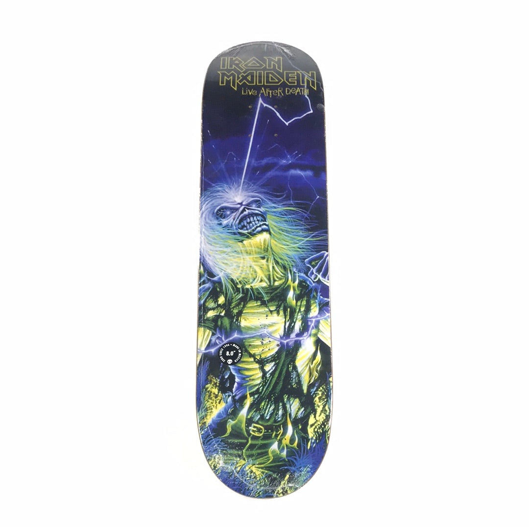 Zero Iron Maiden Live After Death Blue 8.0" Deck